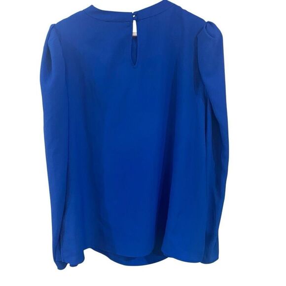 Vince Camuto blue puff sleeve size 1X blouse - Picture 2 of 5